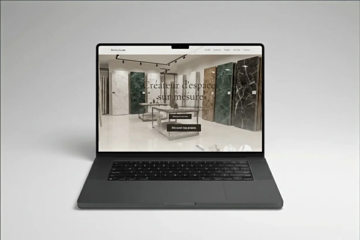 Site web Armando Castanheira : marbrier professionnel